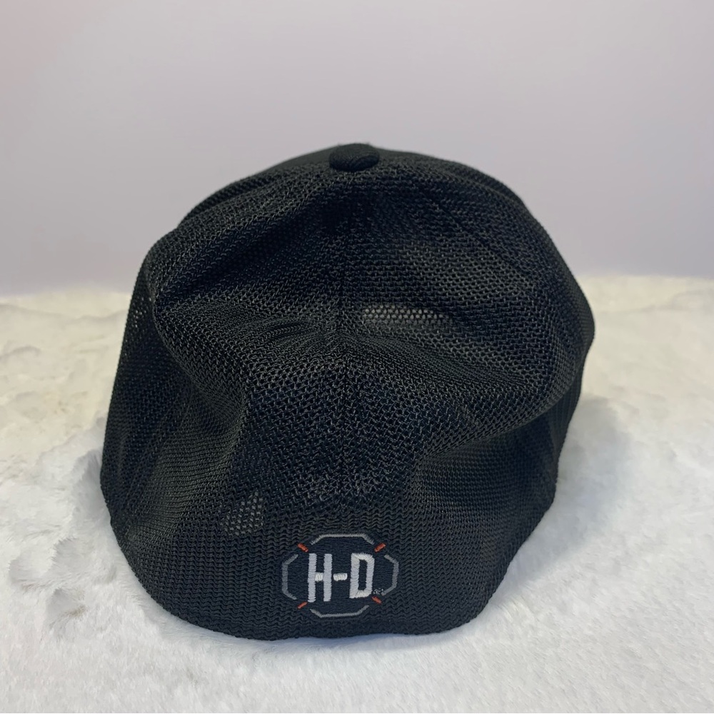Harley-Davidson New Era 39THIRTY Mesh Back Trucker Hat Small/Medium - Picture 4 of 10